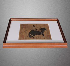 德州书画装裱配框服务案例